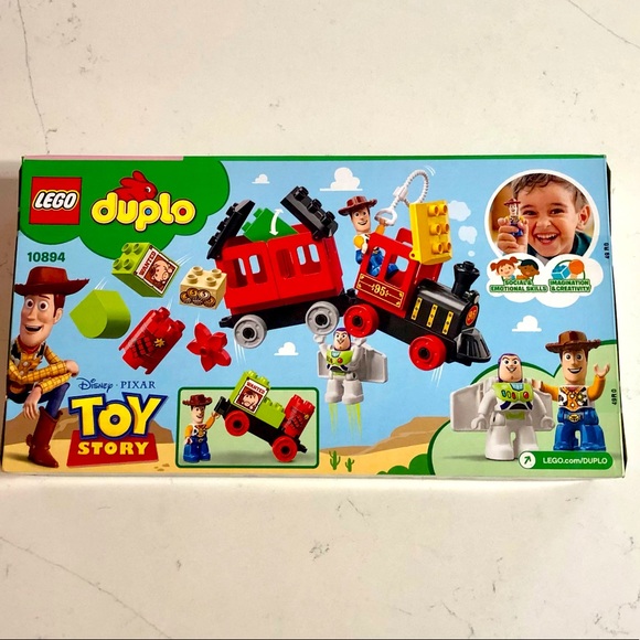 Lego Toys Lego Duplo Toy Story Train 894 Building Bricks 21 Pieces